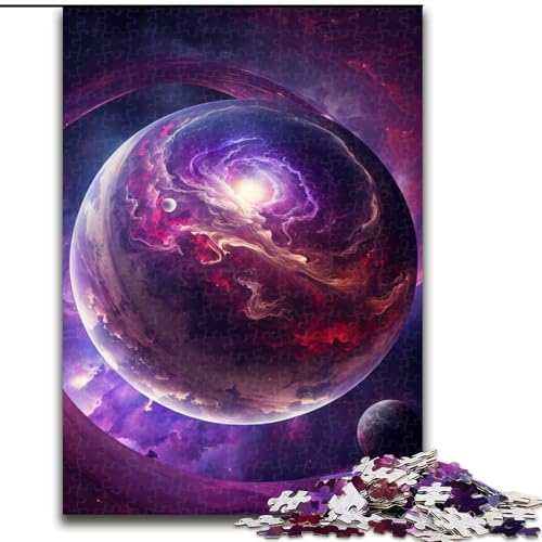 Puzzle für Erwachsene, 1000 Teile, Universum, Planeten, Landschaft, Puzzle für Erwachsene, Denkspiel für Teenager und Familieninteraktion, Größe: 50x75cm von LYXIANY