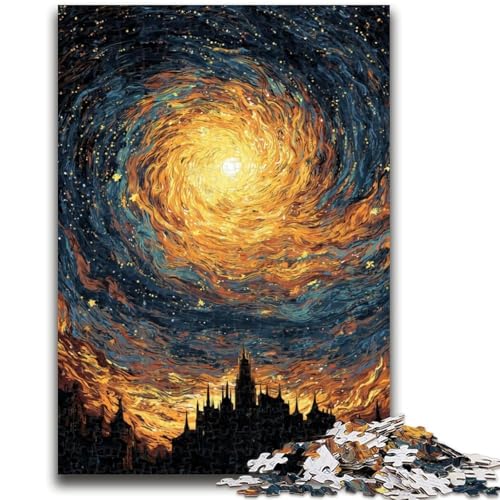 Puzzle für Erwachsene, 1000 Teile, Vortex-Familienspaß, ganze Familie, ab 14 Jahren, 26x38cm Puzzle für Erwachsene, 1000 Teile, Vortex-Familienspaß, ganze Familie, ab 14 Jahren, 26x38cm von LYXIANY