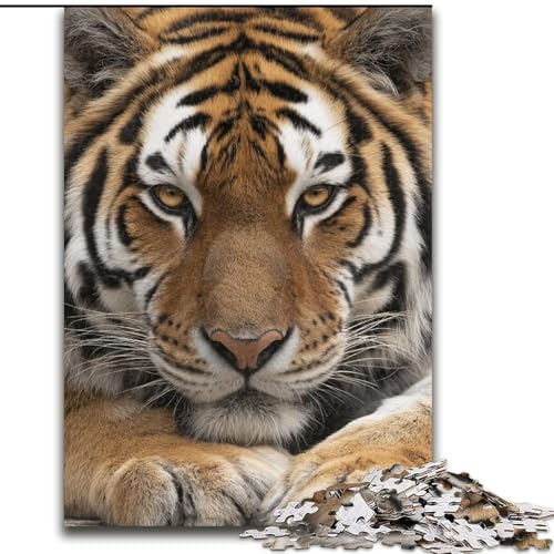 Puzzle für Erwachsene, 1000 Teile, Waldtiger, Spielzeug, Lernspiele, Stressabbau, tolle Geschenke und Spielzeuge, 26x38cm von LYXIANY