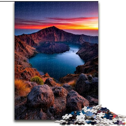 Puzzle für Erwachsene, 1000 Teile, Wunderschöne Berge und Seen, Familienaktivitätsspiel für Teenager, anspruchsvolles Denkspiel (Größe 50x75cm) von LYXIANY