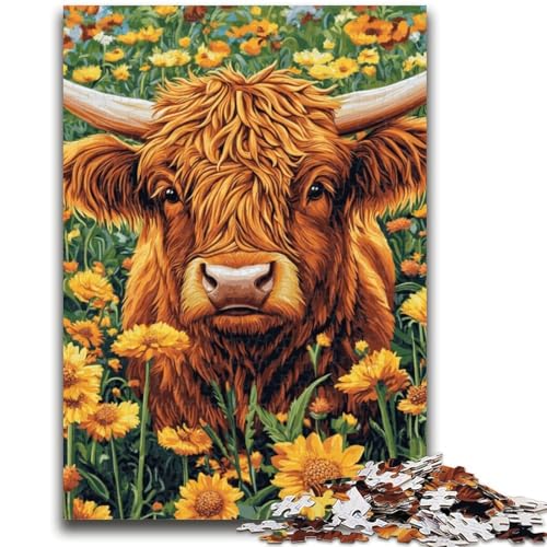 Puzzle für Erwachsene, 1000 Teile, Yak-Familienspaß, ganze Familie, ab 14 Jahren, 50x75cm Puzzle für Erwachsene, 1000 Teile, Yak-Familienspaß, ganze Familie, ab 14 Jahren, 50x75cm von LYXIANY