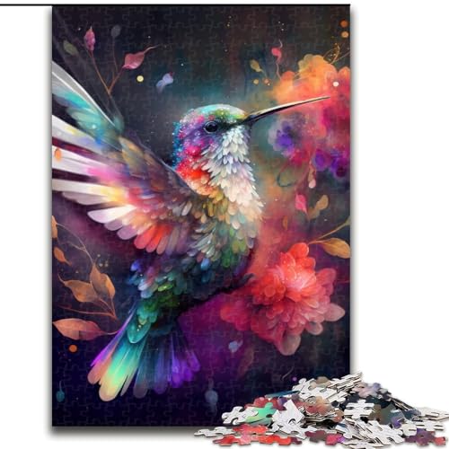 Puzzle für Erwachsene, 1000 Teile, farbenfrohes Kolibri-Puzzle für Erwachsene, 1000 Teile, anspruchsvolles Denkspiel für Teenager, perfekt als Heimdekoration oder Geschenk, Größe: 50x75cm Puzzle für Erwachsene, 1000 Teile, farbenfrohes Kolibri-Puzzle für Erwachsene, 1000 Teile, anspruchsvolles Denkspiel für Teenager, perfekt als Heimdekoration oder Geschenk, Größe: 50x75cm von LYXIANY