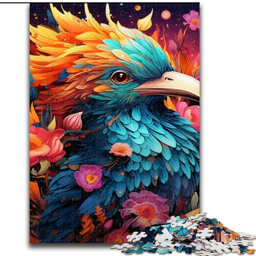 Puzzle für Erwachsene, 1000 Teile, farbenfrohes Kunst-Vogel-Holzpuzzle, 50x75cm, Denkspiel für Teenager und Familieninteraktion Puzzle für Erwachsene, 1000 Teile, farbenfrohes Kunst-Vogel-Holzpuzzle, 50x75cm, Denkspiel für Teenager und Familieninteraktion von LYXIANY