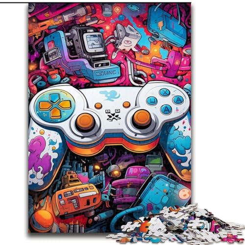 Puzzle für Erwachsene, 1000 Teile, farbenfrohes Spiel, Puzzle mit 1000 Teilen, anspruchsvolles Denkspiel für Teenager, perfekt als Heimdekoration oder Geschenk, 26x38cm Puzzle für Erwachsene, 1000 Teile, farbenfrohes Spiel, Puzzle mit 1000 Teilen, anspruchsvolles Denkspiel für Teenager, perfekt als Heimdekoration oder Geschenk, 26x38cm von LYXIANY