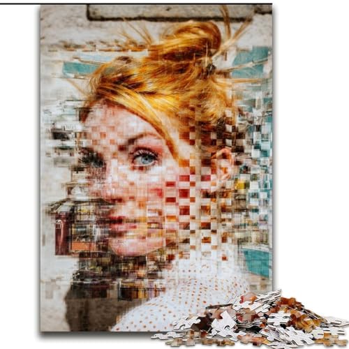 Puzzle für Erwachsene, 1000 Teile, psychedelische Kunst, aus Holz, für Teenager und Jugendliche, ideales Geburtstags, Größe 50x75cm Puzzle für Erwachsene, 1000 Teile, psychedelische Kunst, aus Holz, für Teenager und Jugendliche, ideales Geburtstags, Größe 50x75cm von LYXIANY