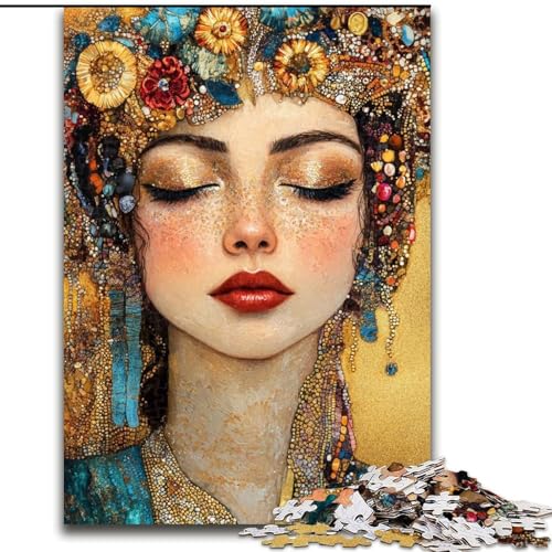 Puzzle für Erwachsene, 1000 Teile, schlafende Frau, Spielzeug, Lernspiele, Stressabbau, tolle Geschenke und Spielzeuge, 26x38cm Puzzle für Erwachsene, 1000 Teile, schlafende Frau, Spielzeug, Lernspiele, Stressabbau, tolle Geschenke und Spielzeuge, 26x38cm von LYXIANY