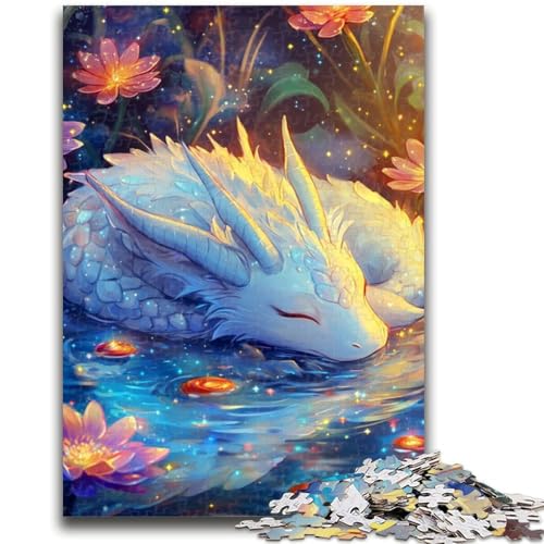 Puzzle für Erwachsene, 1000 Teile, schlafender Drache, Denkspiel, Lernspiel für Geburtstag, Weihnachten, für 14-Jährige, 50x75cm Puzzle für Erwachsene, 1000 Teile, schlafender Drache, Denkspiel, Lernspiel für Geburtstag, Weihnachten, für 14-Jährige, 50x75cm von LYXIANY