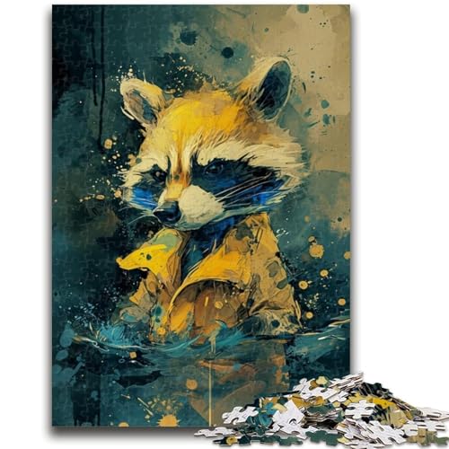 Puzzle für Erwachsene, 1000 Teile, süßer Kleiner gelber Waschbär, anspruchsvolle Familienaktivitätsspiele, DIY-Spielzeug für Heimwanddekoration, Geschenke, 50x75cm Puzzle für Erwachsene, 1000 Teile, süßer Kleiner gelber Waschbär, anspruchsvolle Familienaktivitätsspiele, DIY-Spielzeug für Heimwanddekoration, Geschenke, 50x75cm von LYXIANY
