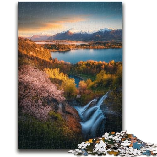 Puzzle für Erwachsene, 1000 Teile, wunderschöne Berge und Seen, anspruchsvolles Spiel und Familienspiel, Wichtelgeschenke, 50x75cm Puzzle für Erwachsene, 1000 Teile, wunderschöne Berge und Seen, anspruchsvolles Spiel und Familienspiel, Wichtelgeschenke, 50x75cm von LYXIANY