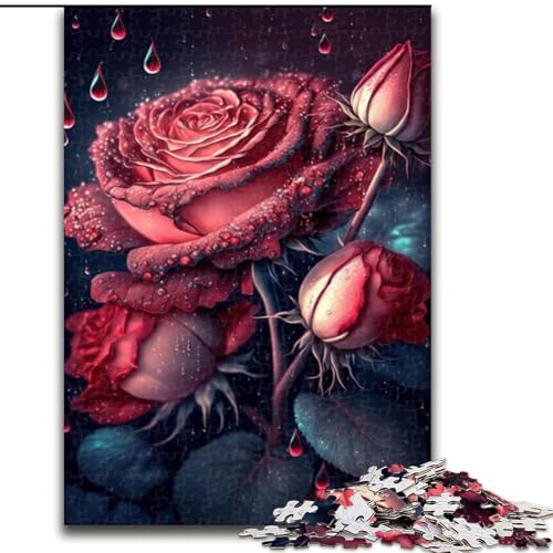Puzzle für Erwachsene, 1000 Teile Cosmic Rose, 1000 Teile Puzzle-Geschenke, anspruchsvolles DIY-Denkspiel für Teenager, Größe 38x26cm Puzzle für Erwachsene, 1000 Teile Cosmic Rose, 1000 Teile Puzzle-Geschenke, anspruchsvolles DIY-Denkspiel für Teenager, Größe 38x26cm von LYXIANY