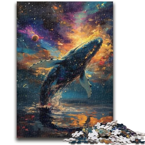 Puzzle für Erwachsene, 1000 Wale springen, für Alter 14+, Lernspiele für Erwachsene und Jugendliche, Kunstwerk, Geschenk, 50x75cm Puzzle für Erwachsene, 1000 Wale springen, für Alter 14+, Lernspiele für Erwachsene und Jugendliche, Kunstwerk, Geschenk, 50x75cm von LYXIANY