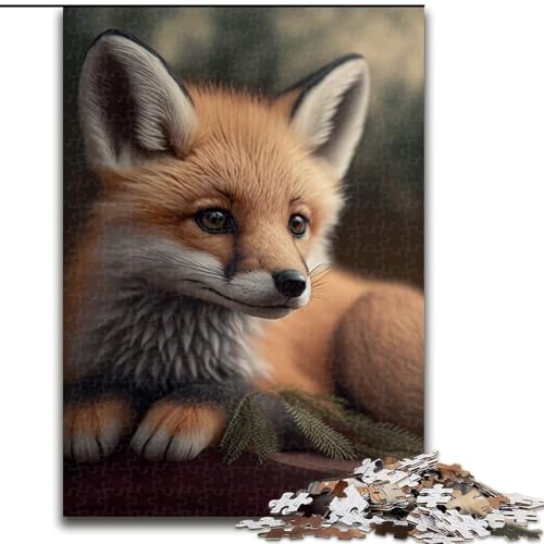 Puzzle für Erwachsene, 1000 süße Babyfüchse, schwierige Rätsel für Erwachsene, Denkspiel für Teenager, Spieleabend mit der Familie, Größe: 38x26cm Puzzle für Erwachsene, 1000 süße Babyfüchse, schwierige Rätsel für Erwachsene, Denkspiel für Teenager, Spieleabend mit der Familie, Größe: 38x26cm von LYXIANY