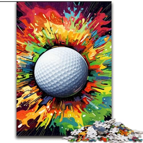 Puzzle für Erwachsene, 1000-teiliges, farbenfrohes Golf-Puzzle, 1000 Teile für Erwachsene, interaktives Familienspiel, Gehirn-Herausforderungsgeschenk, 50x75cm Puzzle für Erwachsene, 1000-teiliges, farbenfrohes Golf-Puzzle, 1000 Teile für Erwachsene, interaktives Familienspiel, Gehirn-Herausforderungsgeschenk, 50x75cm von LYXIANY