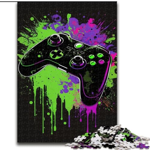 Puzzle für Erwachsene, 1000-teiliges Art-Neon-Spiel, 1000-teiliges Puzzle, anspruchsvolles Denkspiel für Teenager und Familien, Größe 50x75cm von LYXIANY