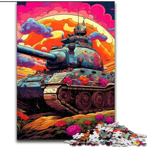 Puzzle für Erwachsene, 1000-teiliges Blumentank-Puzzle für Erwachsene, 50x75cm, Eltern, Partner, Freunde – ab 14 Jahren Puzzle für Erwachsene, 1000-teiliges Blumentank-Puzzle für Erwachsene, 50x75cm, Eltern, Partner, Freunde – ab 14 Jahren von LYXIANY