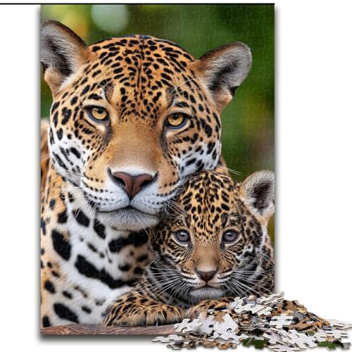 Puzzle für Erwachsene, 1000-teiliges Dschungel-Leoparden-Puzzle aus Holz, anspruchsvolles Denkspiel für Teenager und Familien, Größe 50x75cm Puzzle für Erwachsene, 1000-teiliges Dschungel-Leoparden-Puzzle aus Holz, anspruchsvolles Denkspiel für Teenager und Familien, Größe 50x75cm von LYXIANY