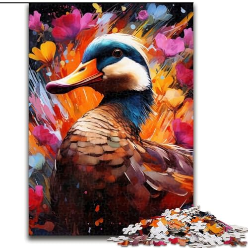 Puzzle für Erwachsene, 1000-teiliges Enten-Puzzle für Erwachsene, 26x38cm, Eltern, Partner, Freunde – ab 14 Jahren Puzzle für Erwachsene, 1000-teiliges Enten-Puzzle für Erwachsene, 26x38cm, Eltern, Partner, Freunde – ab 14 Jahren von LYXIANY
