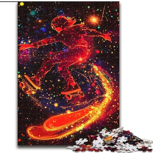 Puzzle für Erwachsene, 1000-teiliges Puzzle für Skateboard-Enthusiasten, Analyse und Logik mit vollständig ineinandergreifenden, zufällig geformten Teilen für Kinder ab 14 Jahren (Größe 26x38cm) Puzzle für Erwachsene, 1000-teiliges Puzzle für Skateboard-Enthusiasten, Analyse und Logik mit vollständig ineinandergreifenden, zufällig geformten Teilen für Kinder ab 14 Jahren (Größe 26x38cm) von LYXIANY
