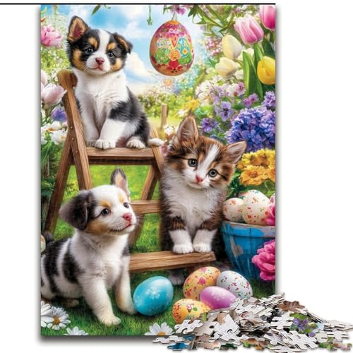Puzzle für Erwachsene, 1000-teiliges Tier-Puzzle aus Holz, anspruchsvolles Denkspiel für Teenager, perfekt als Heimdekoration oder Geschenk, Größe 50x75cm Puzzle für Erwachsene, 1000-teiliges Tier-Puzzle aus Holz, anspruchsvolles Denkspiel für Teenager, perfekt als Heimdekoration oder Geschenk, Größe 50x75cm von LYXIANY