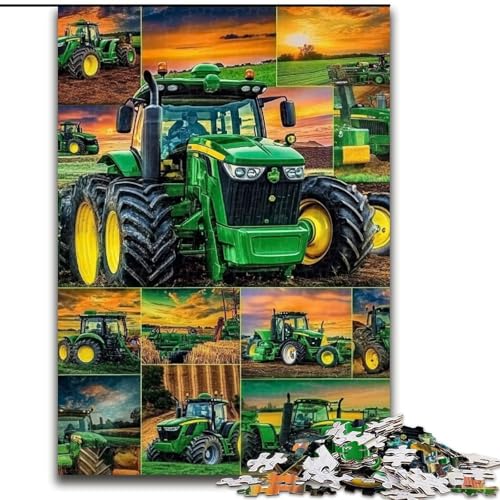 Puzzle für Erwachsene, 1000-teiliges Traktor-Collage-Puzzle aus Karton, anspruchsvolles Denkspiel für Teenager und Familien, Größe 38x26cm Puzzle für Erwachsene, 1000-teiliges Traktor-Collage-Puzzle aus Karton, anspruchsvolles Denkspiel für Teenager und Familien, Größe 38x26cm von LYXIANY
