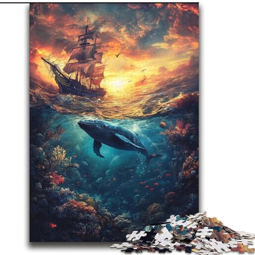 Puzzle für Erwachsene, 2000 Seeschiffe, Lernspiele, Heimdekoration, Geburtstagsgeschenk, Geschenke für Kinder ab 14 Jahren, 70x100cm von LYXIANY