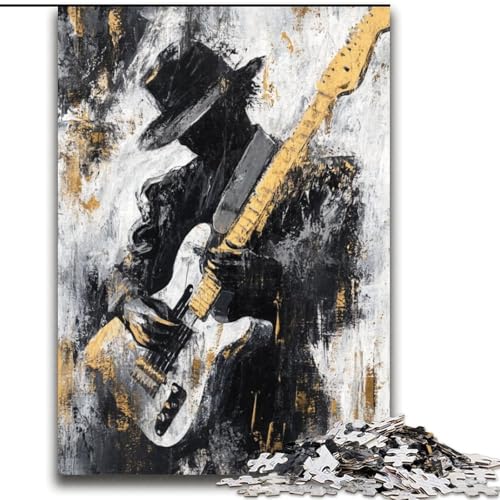 Puzzle für Erwachsene, 2000 Teile, Gitarre Spielen, Ölgemälde, anspruchsvolles Spiel und Familienspiel, ganze Familie, 70x100cm Puzzle für Erwachsene, 2000 Teile, Gitarre Spielen, Ölgemälde, anspruchsvolles Spiel und Familienspiel, ganze Familie, 70x100cm von LYXIANY