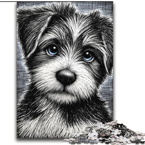 Puzzle für Erwachsene, 2000 Teile, Hund, Stressabbau, schwierige Herausforderung, jedes Teil ist einzigartig – anspruchsvolles Familienspaßspiel, 70x100cm Puzzle für Erwachsene, 2000 Teile, Hund, Stressabbau, schwierige Herausforderung, jedes Teil ist einzigartig – anspruchsvolles Familienspaßspiel, 70x100cm von LYXIANY