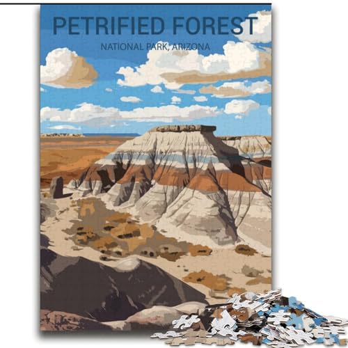 Puzzle für Erwachsene, 2000 Teile, Petrified Forest National Park, Spielspielzeug, jedes Teil ist einzigartig – anspruchsvolles Familienspiel für Kinder ab 14 Jahren, 70x100cm Puzzle für Erwachsene, 2000 Teile, Petrified Forest National Park, Spielspielzeug, jedes Teil ist einzigartig – anspruchsvolles Familienspiel für Kinder ab 14 Jahren, 70x100cm von LYXIANY