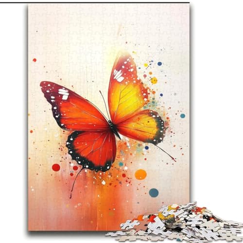 Puzzle für Erwachsene, 2000 Teile, Schmetterlings-Lernspiele, Lernspiel für Geburtstag, Weihnachten für und ab 14 Jahren, 70x100cm von LYXIANY
