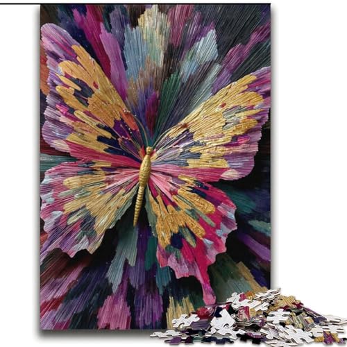 Puzzle für Erwachsene, 2000 Teile, Schmetterlings-Ölgemälde, Lernspiele, Lernspiel für Geburtstag, Weihnachten für und ab 14 Jahren, 70x100cm Puzzle für Erwachsene, 2000 Teile, Schmetterlings-Ölgemälde, Lernspiele, Lernspiel für Geburtstag, Weihnachten für und ab 14 Jahren, 70x100cm von LYXIANY