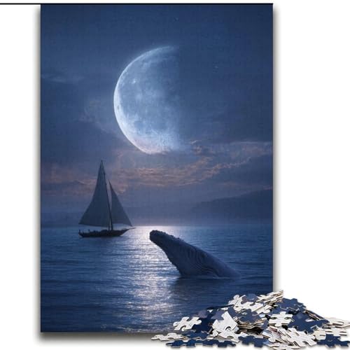 Puzzle für Erwachsene, 2000 Teile, Tierwal, Dekomprimierendes intellektuelles Lernspielzeug, Lernspiel für Geburtstag, Weihnachten, 70x100cm Puzzle für Erwachsene, 2000 Teile, Tierwal, Dekomprimierendes intellektuelles Lernspielzeug, Lernspiel für Geburtstag, Weihnachten, 70x100cm von LYXIANY