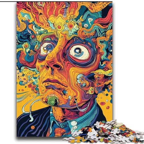 Puzzle für Erwachsene, 2000 Teile, schwierige psychedelische Kunst, anspruchsvoll zu vervollständigen, Aber lustig und humorvoll, Geburtstagsgeschenk, Geschenke, Wandkunst, 70x100cm Puzzle für Erwachsene, 2000 Teile, schwierige psychedelische Kunst, anspruchsvoll zu vervollständigen, Aber lustig und humorvoll, Geburtstagsgeschenk, Geschenke, Wandkunst, 70x100cm von LYXIANY