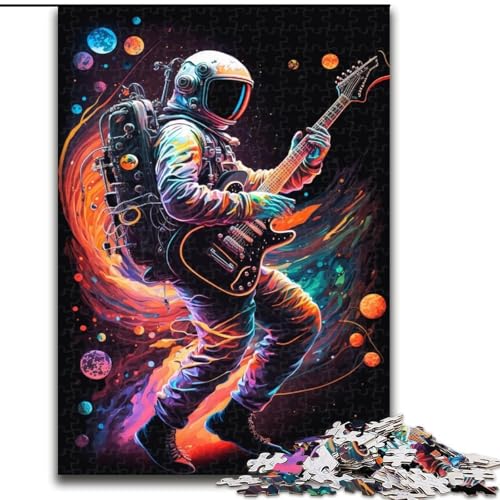 Puzzle für Erwachsene, Astronauten-Holzpuzzle mit 1000 Teilen, Größe 50x75cm, anspruchsvolles Denkspiel – entspannendes Spielzeug für Teenager von LYXIANY