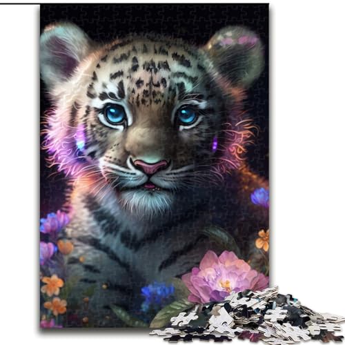Puzzle für Erwachsene, Fantasie-Tiger, Kartonpuzzle, Größe: 38x26cm, anspruchsvolles Denkspiel für Teenager, unterhaltsames interaktives Spiel für die ganze Familie Puzzle für Erwachsene, Fantasie-Tiger, Kartonpuzzle, Größe: 38x26cm, anspruchsvolles Denkspiel für Teenager, unterhaltsames interaktives Spiel für die ganze Familie von LYXIANY