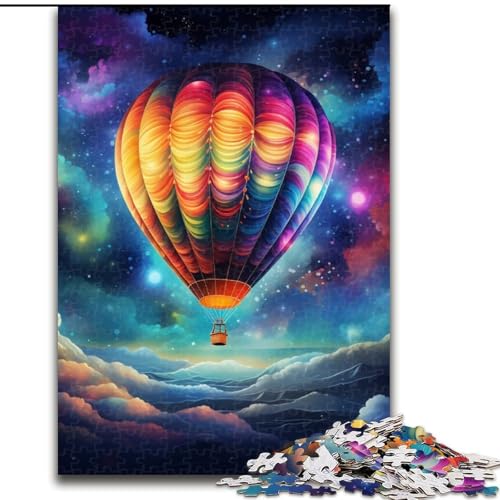Puzzle für Erwachsene, Galaxie-Heißluftballon, Kartonpuzzle, Größe: 38x26cm, anspruchsvolles Denkspiel für Teenager, unterhaltsames interaktives Spiel für die ganze Familie Puzzle für Erwachsene, Galaxie-Heißluftballon, Kartonpuzzle, Größe: 38x26cm, anspruchsvolles Denkspiel für Teenager, unterhaltsames interaktives Spiel für die ganze Familie von LYXIANY