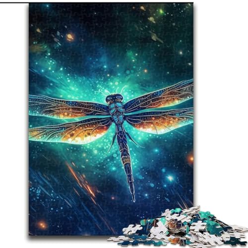 Puzzle für Erwachsene, Galaxie-Libelle, Kartonpuzzle, Größe: 38x26cm, anspruchsvolles Denkspiel für Teenager, unterhaltsames interaktives Spiel für die ganze Familie Puzzle für Erwachsene, Galaxie-Libelle, Kartonpuzzle, Größe: 38x26cm, anspruchsvolles Denkspiel für Teenager, unterhaltsames interaktives Spiel für die ganze Familie von LYXIANY