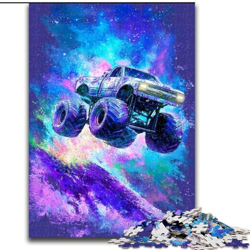 Puzzle für Erwachsene, psychedelisches Geländefahrzeug, Lernspielzeug für Kinder ab 14 Jahren, ganze Familie (Größe 26x38cm) von LYXIANY
