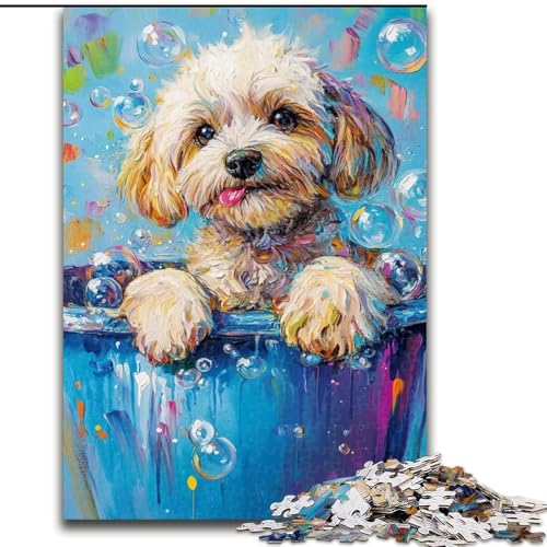 Puzzle für Erwachsene,1000 Teile,glücklicher Hund,aus Holz,perfekte DIY-Kunstdekoration oder Geburtstagsgeschenk,Größe 50x75cm,Spaß beim Basteln für die ganze Familie,perfekt für Geburtstage,Feiertage Puzzle für Erwachsene,1000 Teile,glücklicher Hund,aus Holz,perfekte DIY-Kunstdekoration oder Geburtstagsgeschenk,Größe 50x75cm,Spaß beim Basteln für die ganze Familie,perfekt für Geburtstage,Feiertage von LYXIANY