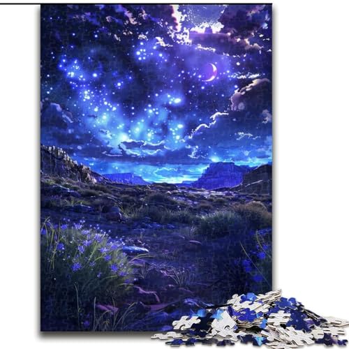 Puzzle für Erwachsene,1000 Teile,japanischer Anime-Stil,für Kinder ab 14 Jahren,jedes Teil ist einzigartig – lustiges und herausforderndes Spiel für die ganze Familie,tolles Geschenk (Größe 26x38cm) von LYXIANY