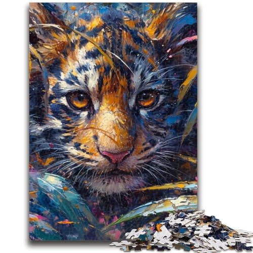 Puzzle für Erwachsene 1000 Blumentiger Lernspiele Heimdekoration Lernspiel für Geburtstag, Weihnachten 38x26cm Puzzle für Erwachsene 1000 Blumentiger Lernspiele Heimdekoration Lernspiel für Geburtstag, Weihnachten 38x26cm von LYXIANY