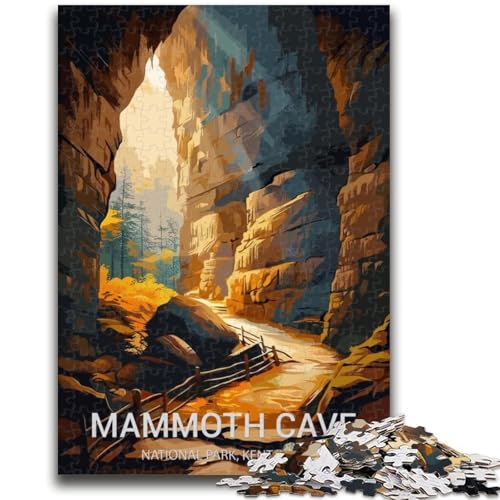 Puzzle für Erwachsene 1000 Mammoth Cave National Park (B) Lernspiel Herausforderung Spielzeug Wanddekoration Einzigartige Geburtstags (Größe 50x70cm) von LYXIANY
