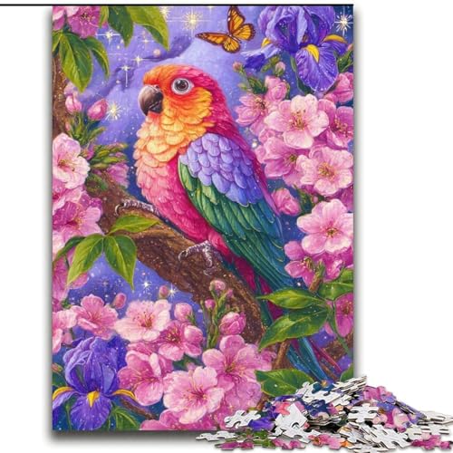 Puzzle für Erwachsene 1000 Puzzles Blumenpapagei, Spielzeug, Lernspiele, Stressabbau, Eltern-Kind-Interaktion, 38x52cm Puzzle für Erwachsene 1000 Puzzles Blumenpapagei, Spielzeug, Lernspiele, Stressabbau, Eltern-Kind-Interaktion, 38x52cm von LYXIANY