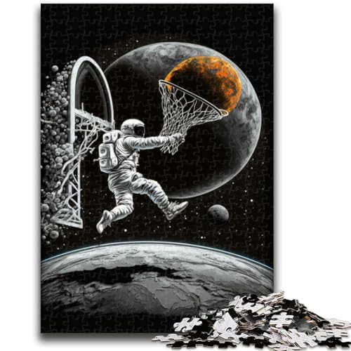 Puzzle für Erwachsene 1000 Teile Astronautenfußball für und ab 14 Jahren Mitmachspiel Weihnachtsspiel Geschenke 38x26cm Puzzle für Erwachsene 1000 Teile Astronautenfußball für und ab 14 Jahren Mitmachspiel Weihnachtsspiel Geschenke 38x26cm von LYXIANY