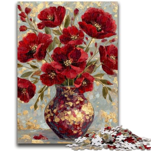 Puzzle für Erwachsene 1000 Teile Blumenkunst für und ab 14 Jahren Mitmachspiel Weihnachtsspiel Geschenke 38x26cm Puzzle für Erwachsene 1000 Teile Blumenkunst für und ab 14 Jahren Mitmachspiel Weihnachtsspiel Geschenke 38x26cm von LYXIANY