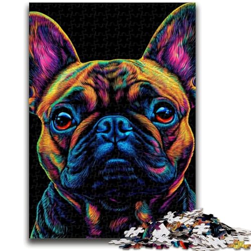 Puzzle für Erwachsene 1000 Teile Bulldogge für und ab 14 Jahren Mitmachspiel Weihnachtsspiel Geschenke 50x75cm Puzzle für Erwachsene 1000 Teile Bulldogge für und ab 14 Jahren Mitmachspiel Weihnachtsspiel Geschenke 50x75cm von LYXIANY