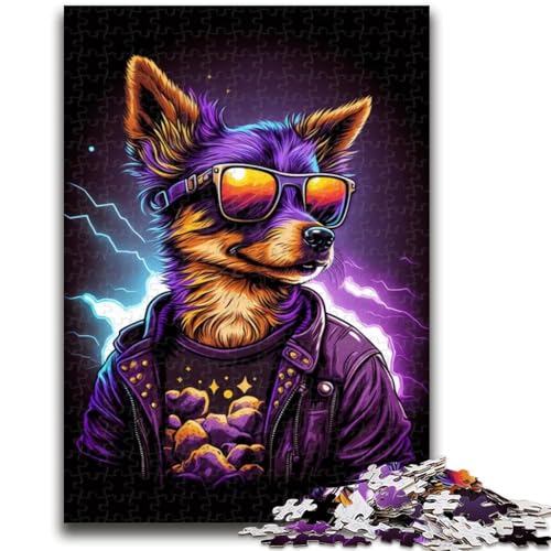 Puzzle für Erwachsene 1000 Teile Chihuahua-Boxer für und ab 14 Jahren Mitmachspiel Weihnachtsspiel Geschenke 38x26cm von LYXIANY