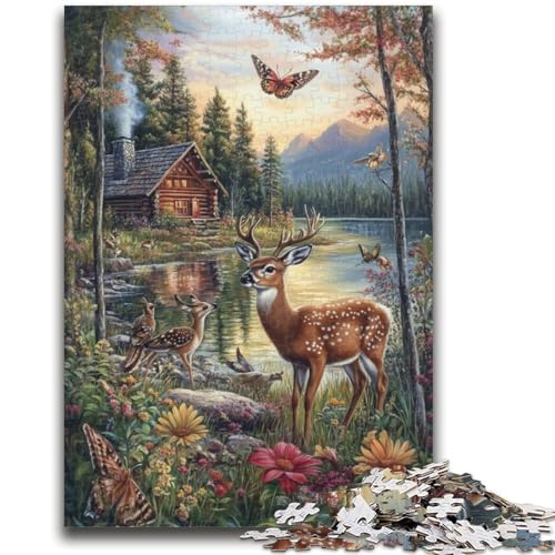 Puzzle für Erwachsene 1000 Teile Dschungelhirsch Lernspiele Lernspiel für Geburtstag, Weihnachten für und ab 14 Jahren 50x75cm Puzzle für Erwachsene 1000 Teile Dschungelhirsch Lernspiele Lernspiel für Geburtstag, Weihnachten für und ab 14 Jahren 50x75cm von LYXIANY