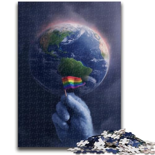 Puzzle für Erwachsene 1000 Teile Erdrose für und ab 14 Jahren Mitmachspiel Weihnachtsspiel Geschenke 50x75cm von LYXIANY