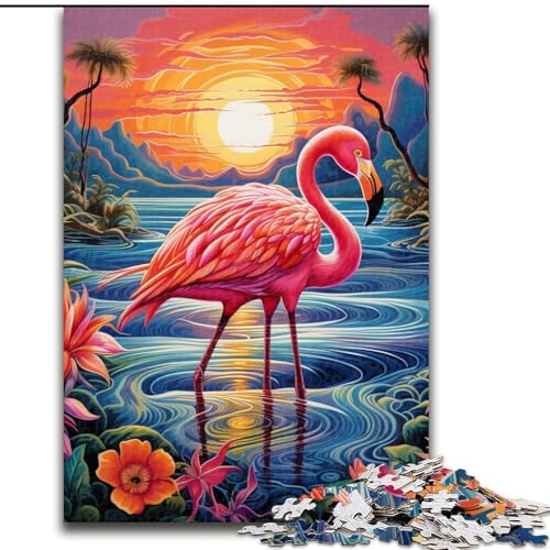 Puzzle für Erwachsene 1000 Teile Flamingo 1000-teiliges Puzzle, anspruchsvolles Denkspiel für Teenager, Spaß für den Spieleabend mit der Familie, 26x38cm Puzzle für Erwachsene 1000 Teile Flamingo 1000-teiliges Puzzle, anspruchsvolles Denkspiel für Teenager, Spaß für den Spieleabend mit der Familie, 26x38cm von LYXIANY