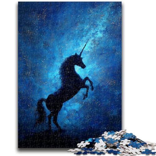 Puzzle für Erwachsene 1000 Teile Geheimnisvolles Einhorn für und ab 14 Jahren Mitmachspiel Weihnachtsspiel Geschenke 38x26cm Puzzle für Erwachsene 1000 Teile Geheimnisvolles Einhorn für und ab 14 Jahren Mitmachspiel Weihnachtsspiel Geschenke 38x26cm von LYXIANY